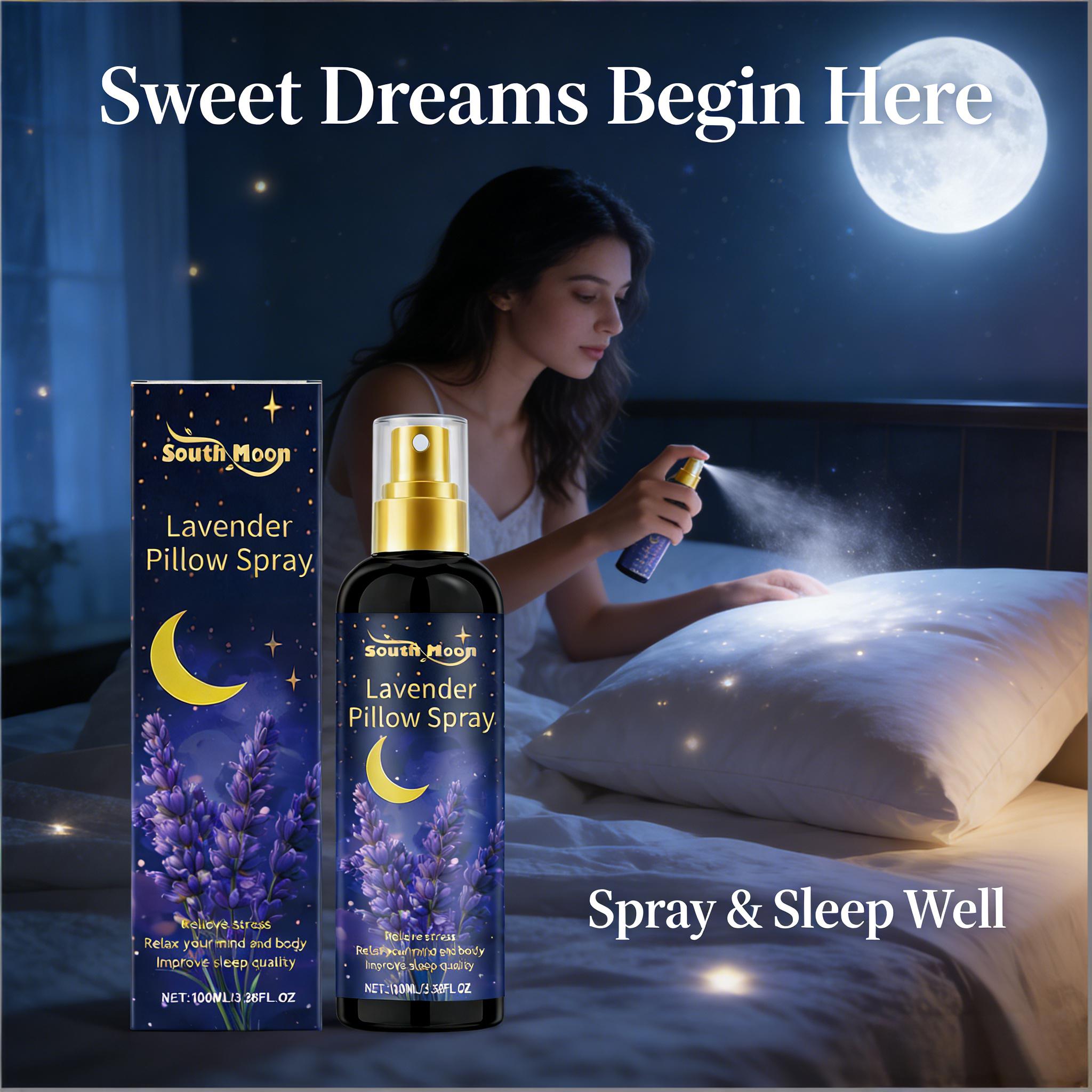 Anti Snore Contour Pillow - بخاخ النوم باللافندر للوسائد لتخفيف القلق