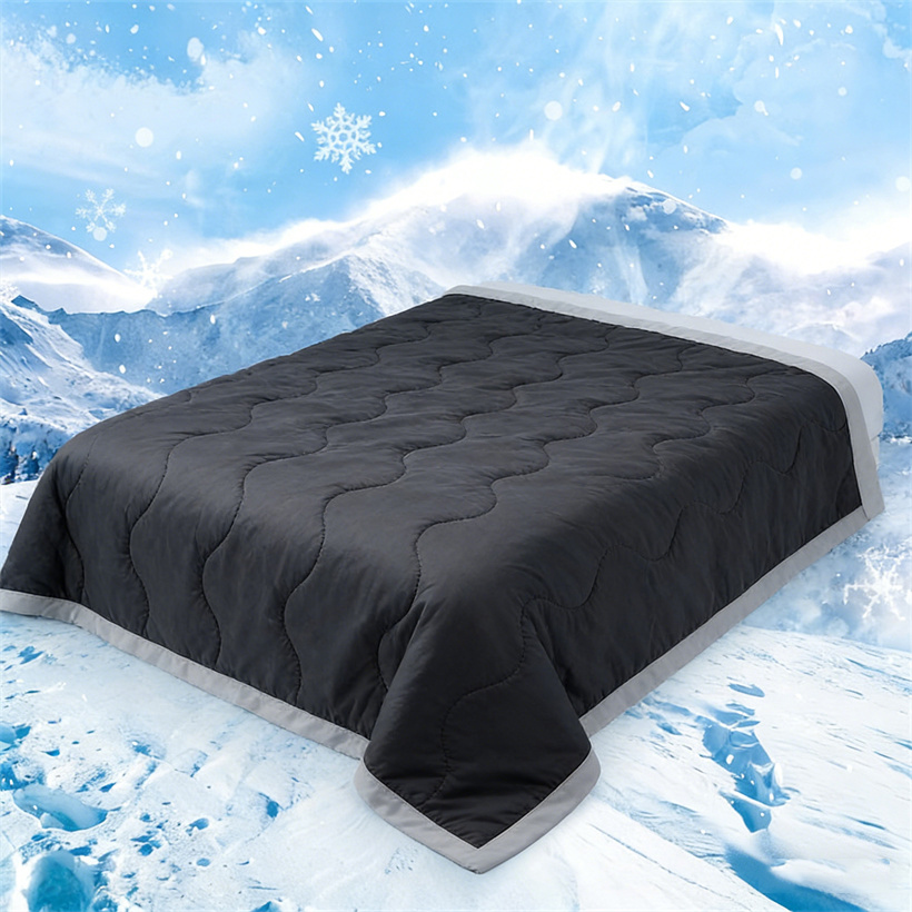 Cooling Blanket Hot Sleepers - بطانية تبريد ناعمة كبيرة الحجم تمتص