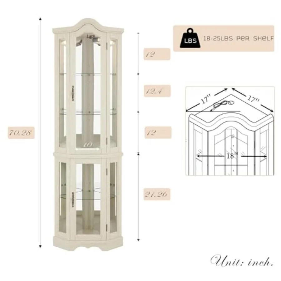 خزانة زاوية لعرض المشروبات وال - مراجعة Storage & Organization وسعره