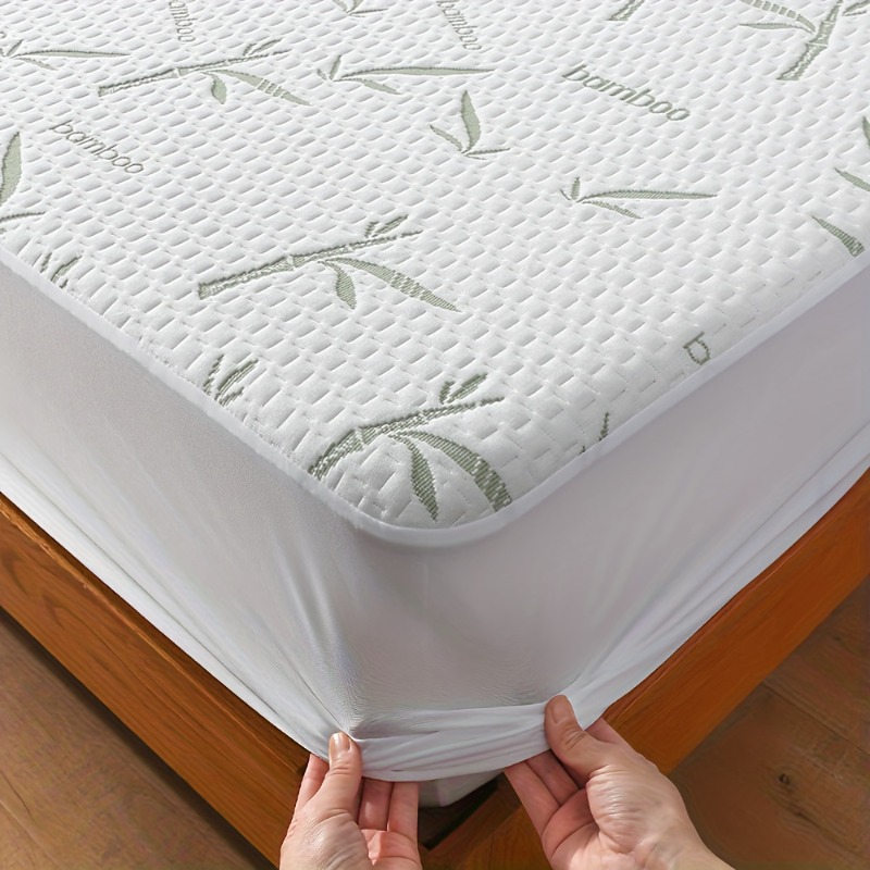 واقي مرتبة من ألياف الخيزران ب - مراجعة Waterproof Mattress Protector Breathable وسعره