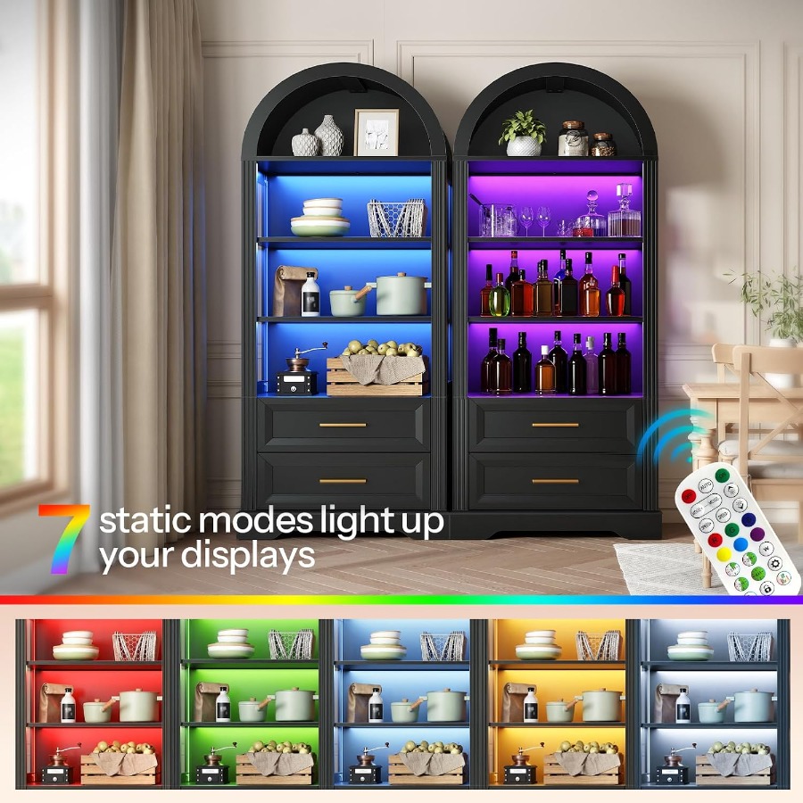 خزانة عرض، مكتبة طويلة ذات تصم - مراجعة Storage & Organization وسعره