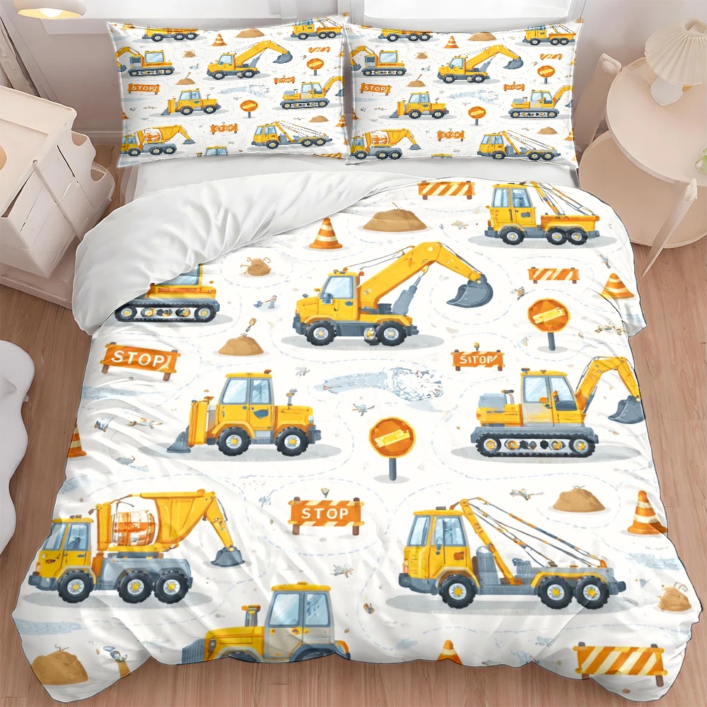 طقم أغطية سرير بتصميم مركبات ا - مراجعة Duvet Cover Sets With Zipper وسعره