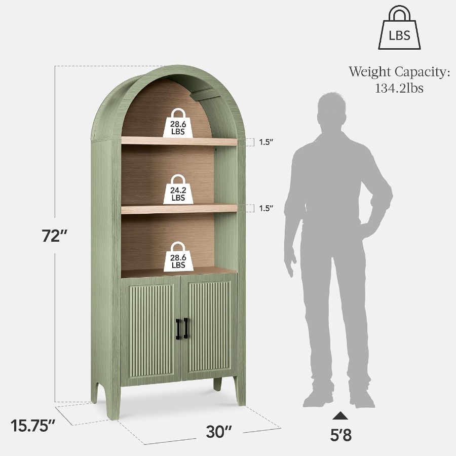 خزانة مطبخ عالية بارتفاع 72 بو - مراجعة Storage & Organization وسعره