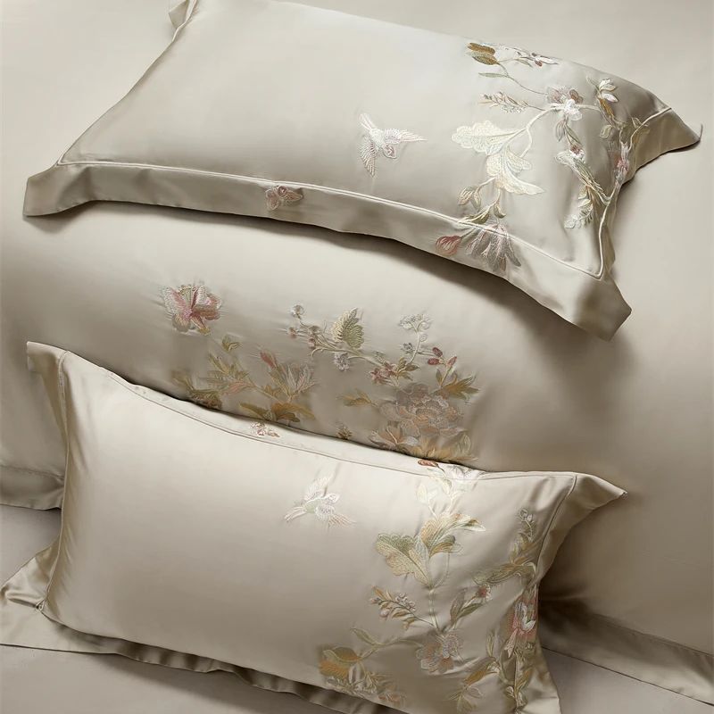 عالية الدقة الديباج ليوسيل الق - مراجعة Aesthetic Floral Duvet Cover وسعره