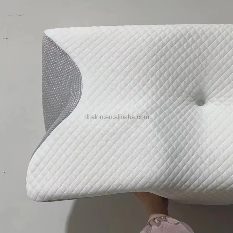 وسادة عنق مريحة مصنوعة من مادة - مراجعة Memory Foam Orthopedic Pillow Neck Pain وسعره
